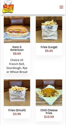 Menu photo 3 The Hat Rancho Cucamonga, CA