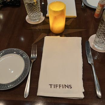 Tiffins Restaurant - Table setting - New American Near Me - Lake Buena Vista, Florida Tiffins Restaurant - Table setting - New American Near Me - Lake Buena Vista, Florida