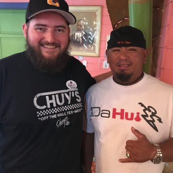 Chuy's - We got to "name" him today. So we're calling him Chief! Andrew is a great server! - Tex-Mex Near Me - Kissimmee, Florida Chuy's - We got to "name" him today. So we're calling him Chief! Andrew is a great server! - Tex-Mex Near Me - Kissimmee, Florida