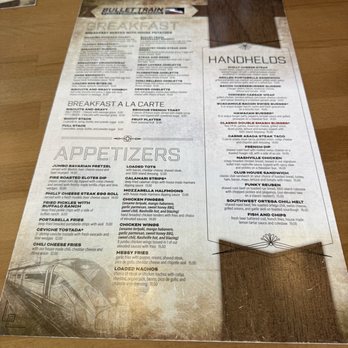 Bullet Train - Menu - Breakfast & Brunch Near Me - Henderson, Nevada Bullet Train - Menu - Breakfast & Brunch Near Me - Henderson, Nevada