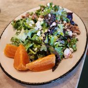 Photo of Kendall's Brasserie - Los Angeles, CA, United States. The Beet Salad is fantastic (spring greens mix, roasted beets, candied walnuts, basil oil and buttermilk dressing).