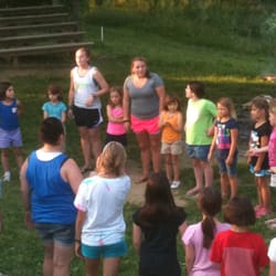 YMCA at Camp Ernst - Closing campfire at Camp Ernst's very first INTRO TO CAMP overnighter!