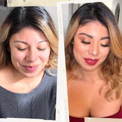 Glam by Brianne - Before & after