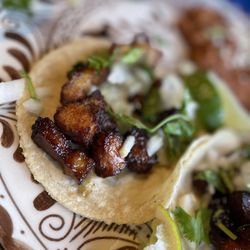 Class Azul - Pork Belly street taco