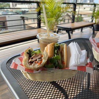 Le’s Banh Mi - Banh mi and Vietnamese coffee. Enjoyed the outdoor seats. - Cafes Near Me - Honolulu, Hawaii Le’s Banh Mi - Banh mi and Vietnamese coffee. Enjoyed the outdoor seats. - Cafes Near Me - Honolulu, Hawaii