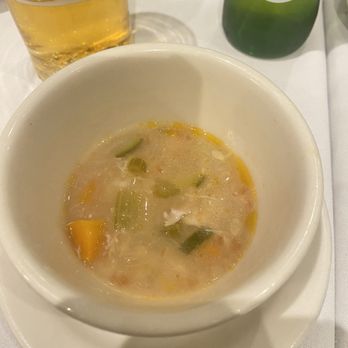 Greek Islands Restaurant - Cup of fish soup (sorry I should have taken a picture before I devoured most of it) - Greek Near Me - Chicago, Illinois Greek Islands Restaurant - Cup of fish soup (sorry I should have taken a picture before I devoured most of it) - Greek Near Me - Chicago, Illinois