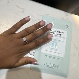 Fill with French tip! Great job and clean beautiful shop Fill with French tip! Great job and clean beautiful shop