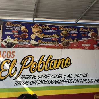 Tacos El Poblano - Menu - Tacos Near Me - Puerto Peñasco, SON Tacos El Poblano - Menu - Tacos Near Me - Puerto Peñasco, SON