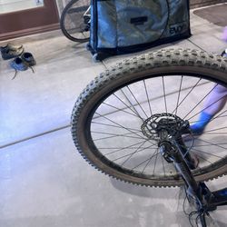 Bikes Of Scottsdale - Bike is upside down with backwards tire