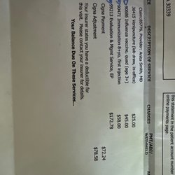 Anita Smith MD-Vinings Medical Center - They charge for a influenza and to administer? Which makes no sense. They also make sure you pay full price for the visit to your insurance