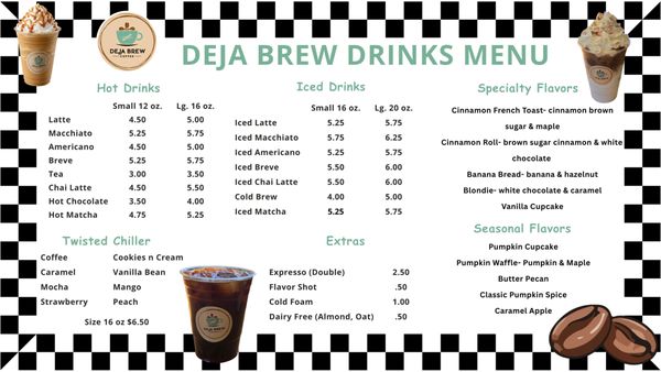 Menu photo 2 Deja Brew Cafe And Bakery St. Augustine, FL
