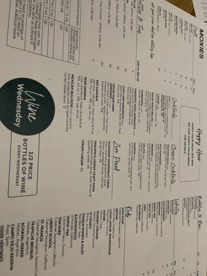 Menu photo 2 Moxies Toronto, ON