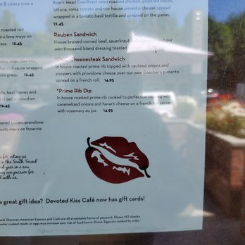 Devoted Kiss Cafe - Prime rib selections... - Breakfast & Brunch Near Me - Gig Harbor, Washington