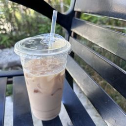Boba milk tea - they ran out of boba!