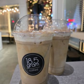 18.5 Gram Coffee - Iced Tiramisu Latte - Coffee & Tea Near Me - Flushing, New York