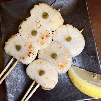 Yakitori Hachibei - Scallops - Japanese Near Me - Honolulu, Hawaii Yakitori Hachibei - Scallops - Japanese Near Me - Honolulu, Hawaii