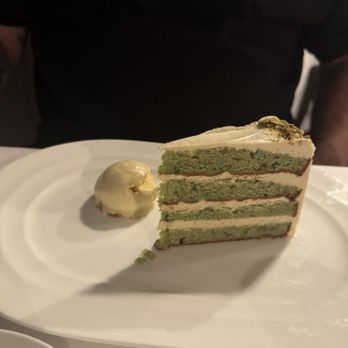 The Mountain House - Pistachio cake - New American Near Me - Woodside, California The Mountain House - Pistachio cake - New American Near Me - Woodside, California