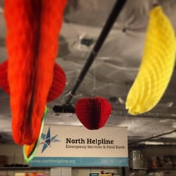 North Helpline Emergency Services and Food Bank - Please Volunteer, it's the low hanging fruit.