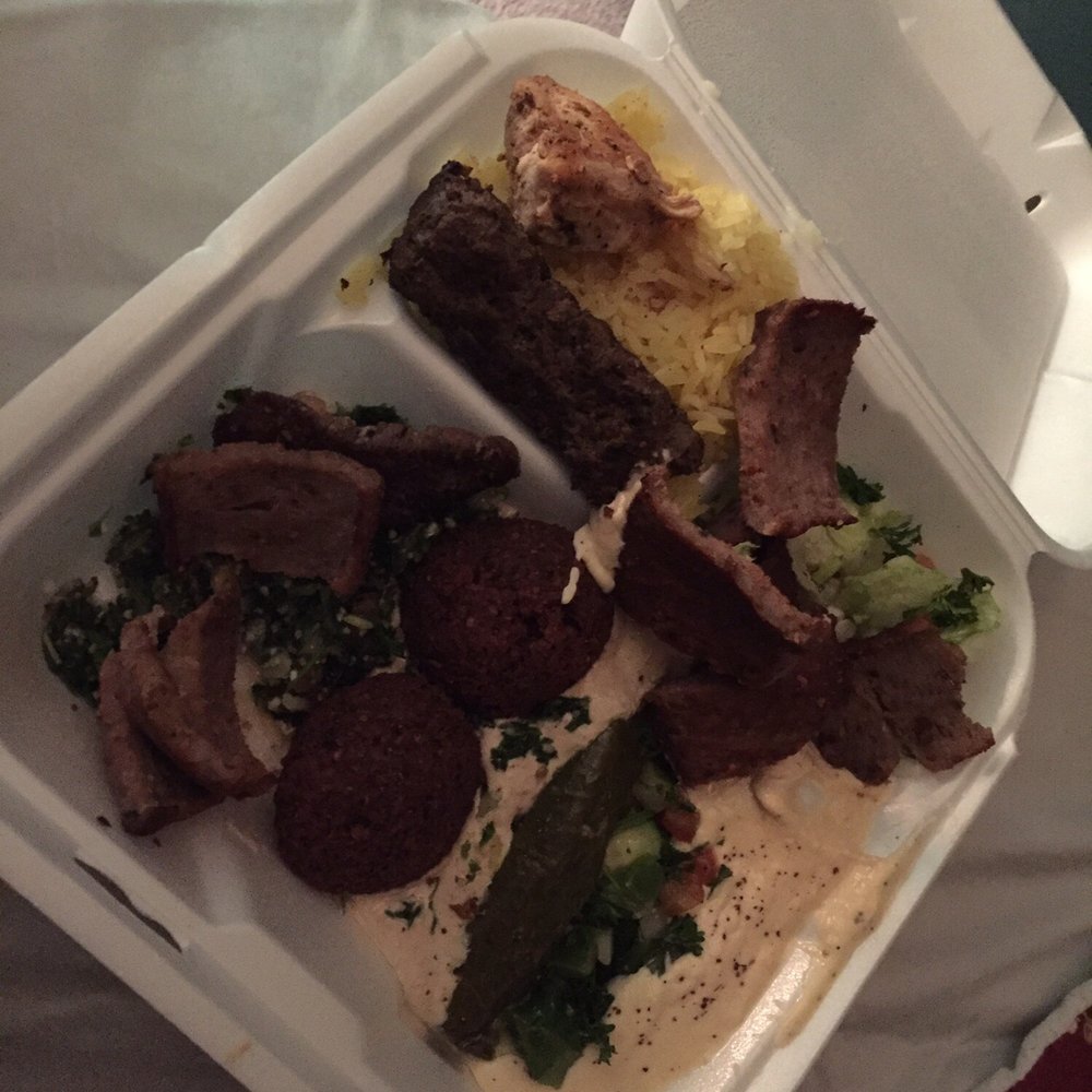 Jerusalem Restaurant - Combination super dish. - Middle Eastern Near Me - Denver, Colorado Jerusalem Restaurant - Combination super dish. - Middle Eastern Near Me - Denver, Colorado
