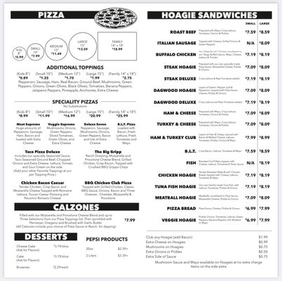 Menu photo 1 Krimmer's Italianette Pizza Cincinnati, OH