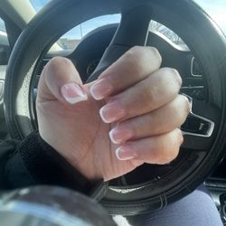 Serenity Nails - Nails after leaving salon.