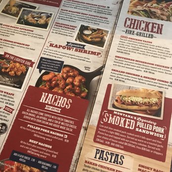 Montana's - the menu of the restaurant - Comfort Food Near Me - Bowmanville, Ontario Montana's - the menu of the restaurant - Comfort Food Near Me - Bowmanville, Ontario