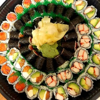 Yellowtail Japanese Bistro - Party platter! - Japanese Near Me - Rutherford, New Jersey Yellowtail Japanese Bistro - Party platter! - Japanese Near Me - Rutherford, New Jersey