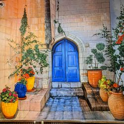 Stamatis Restaurant - Beautiful murals