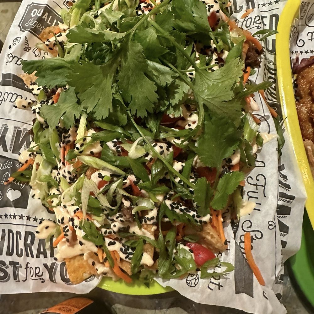Wonton nachos Wonton nachos