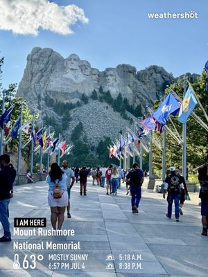 Mount Rushmore National Memorial by null