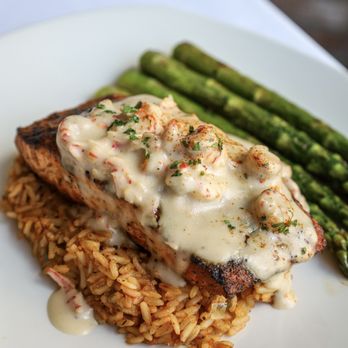 The Rouxpour - Elevate your dining experience with every bite of our exquisite Salmon Lafitte. - Cajun/Creole Near Me - Houston, Texas The Rouxpour - Elevate your dining experience with every bite of our exquisite Salmon Lafitte. - Cajun/Creole Near Me - Houston, Texas
