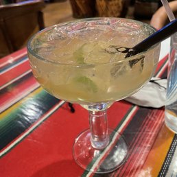 Out to dinner, having a nice margarita. Out to dinner, having a nice margarita.