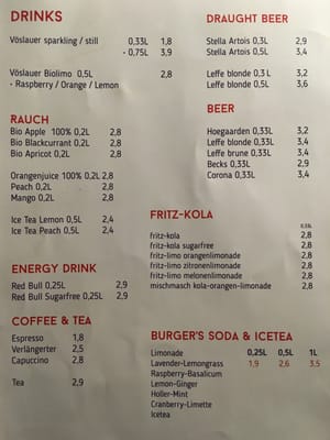 Menu photo 1 Burger's Bar Vienna, 9