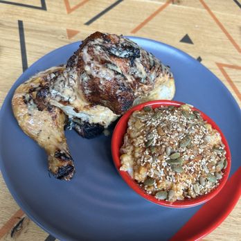 Nando's Peri-Peri - Half chicken and side of cauliflower - Chicken Shop Near Me - Alexandria, Virginia Nando's Peri-Peri - Half chicken and side of cauliflower - Chicken Shop Near Me - Alexandria, Virginia