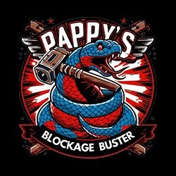 Pappy's Blockage Buster Logo