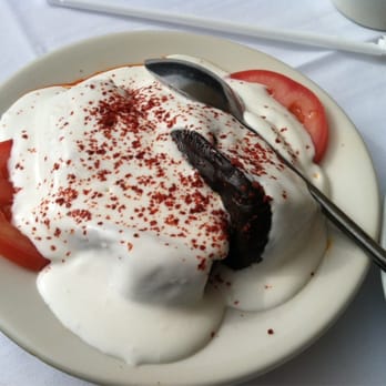 Mantee Cafe - Dolma with yogurt - Mediterranean Near Me - Studio City, California
