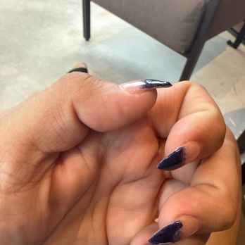 Tai's Nails & Lashes  - Noticeable lump of material painted over on my thumb - Nail Salons Near Me - Homestead, Florida