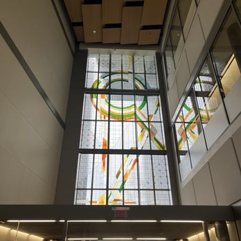 Freewheel Tours - Stained glass at UAA - Art Tours Near Me - Anchorage, Alaska