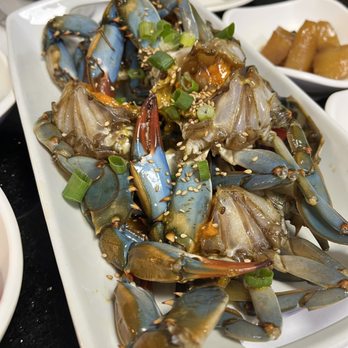 Dokdo Restaurant - Soy Sauce Marinated Crab - Korean Near Me - Houston, Texas