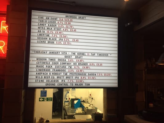 Menu photo 3 BrewDog - Clerkenwell London, XGL Menu photo 3 BrewDog - Clerkenwell London, XGL