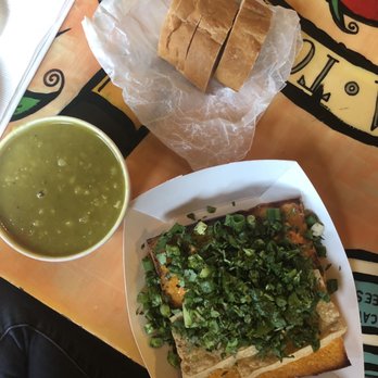 Soup's On - Split pea soup and vegan bahn mi sandwich - Vegetarian Near Me - Baltimore, Maryland Soup's On - Split pea soup and vegan bahn mi sandwich - Vegetarian Near Me - Baltimore, Maryland