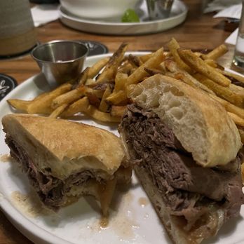 Archival Brewing - Shaved ribeye French dip - Breweries Near Me - Belmont, Michigan