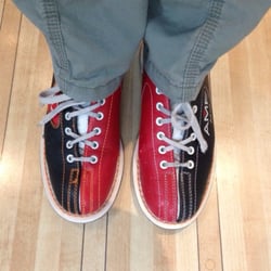 Amf Bowling - It's been a long time between strikes and a VERY long time since wearing shoes like this!