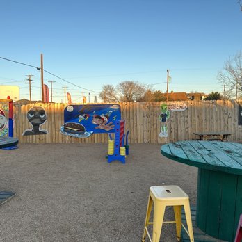 Backyard Kitchen - A great area for a family photo! - American Near Me - Poteet, Texas