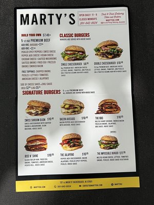 Menu photo 3 Marty’s Hackensack, NJ