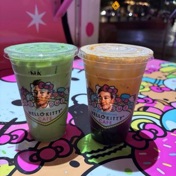 Hello Kitty Cafe - Matcha and Thai Tea - Desserts Near Me - Las Vegas, Nevada
