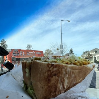 El Roy's Express Mex - Chicken Torta , fresh eat at the parking lot. - Mexican Near Me - Petaluma, California