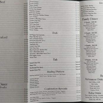 Noodle House - Updated Menu as of 3/17/2025 - Vietnamese Near Me - Salinas, California