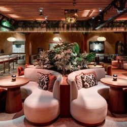 The Silk Thumb - MILA Lounge in South Beach, Miami - Greenery Design installation
