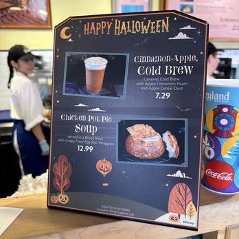 Aunt Cass Café - Halloween Menu (October 2025) - American Near Me - Anaheim, California